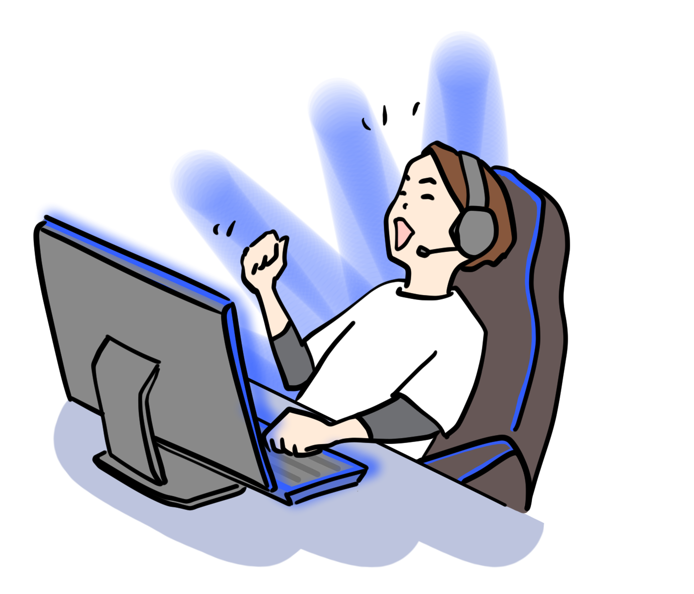 ゲームで勝ってる人間